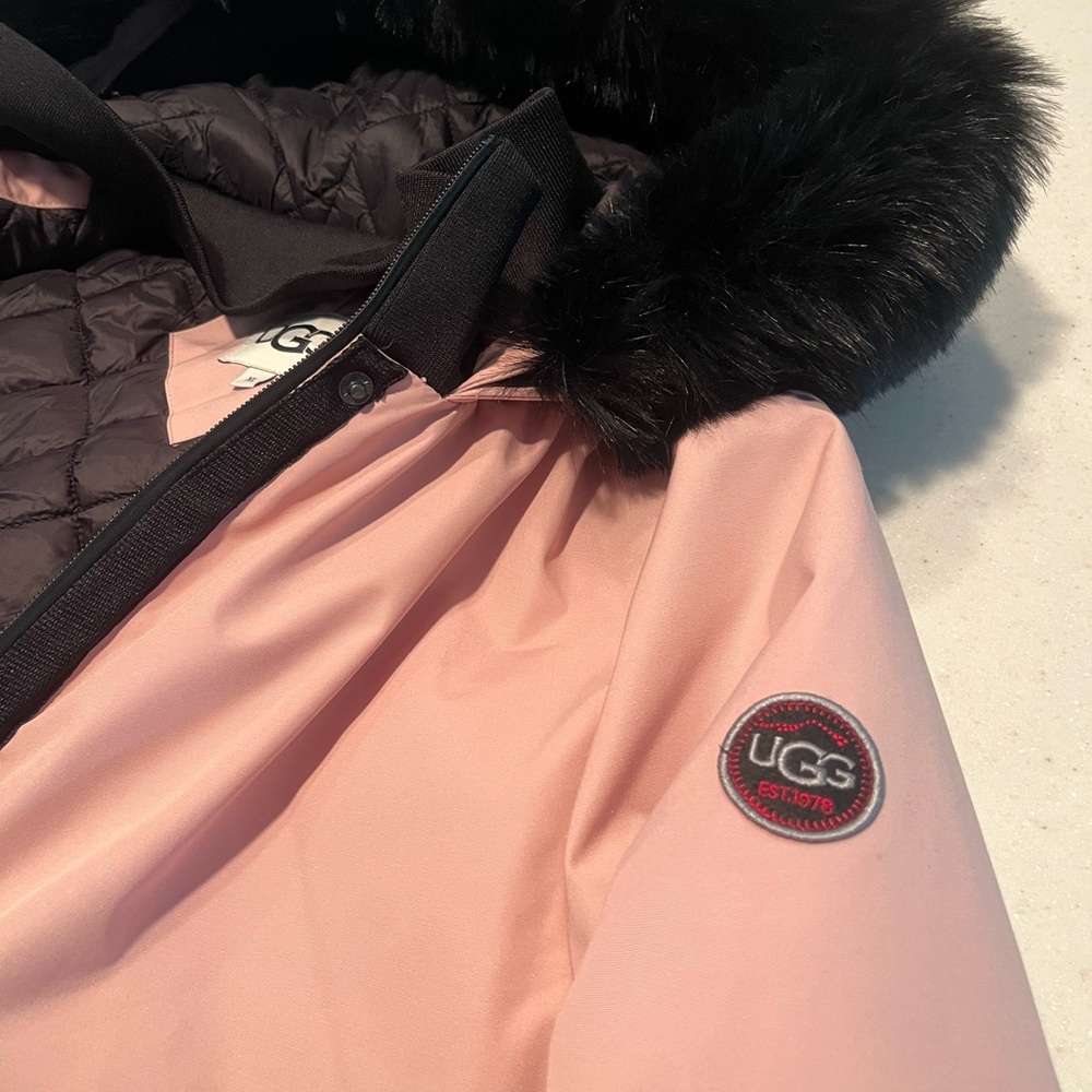 UGG Pink Bernice Parka - Picture 4 of 6
